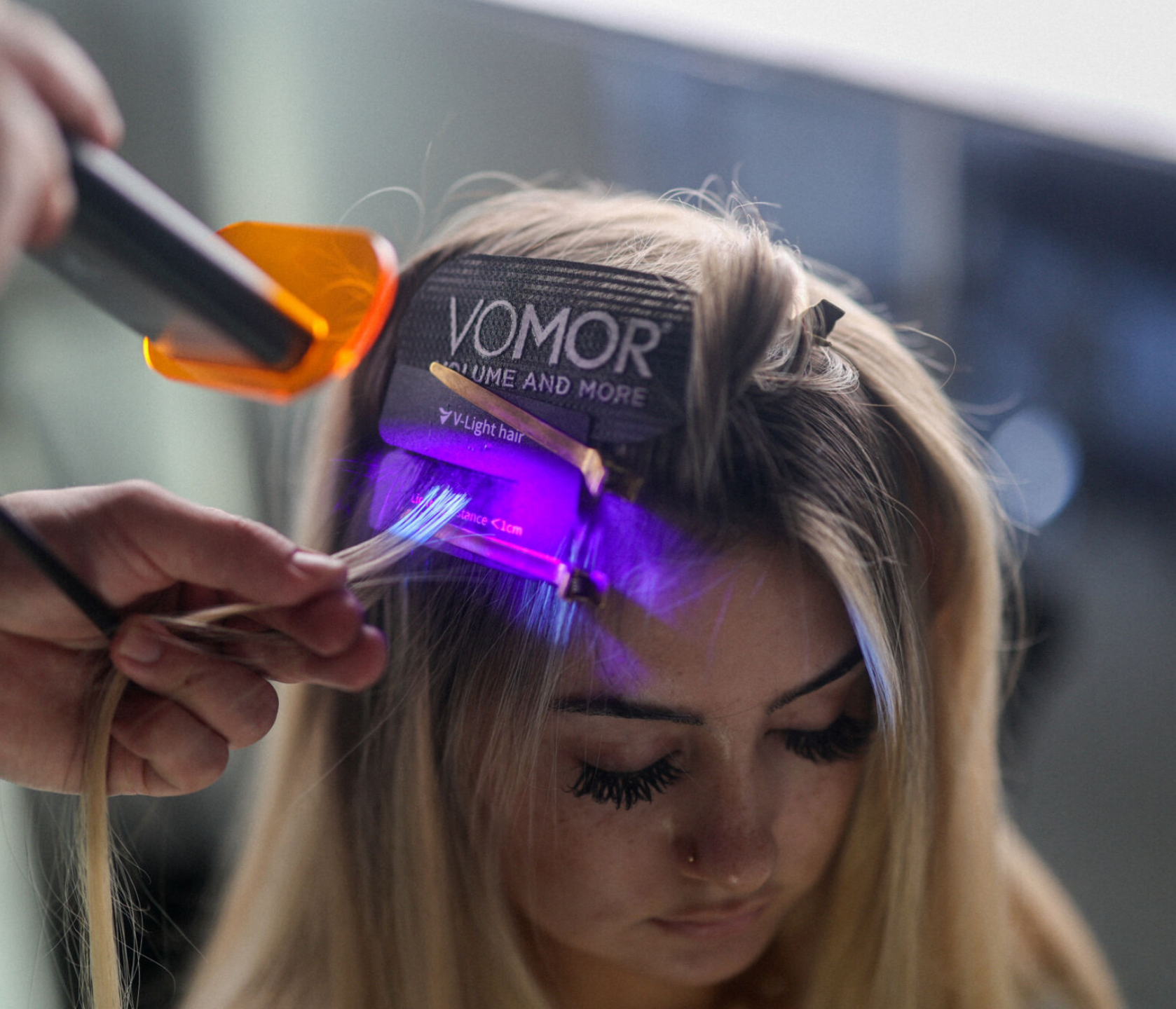 The Future of Extensions: VoMor Blue Light Technology Is Here